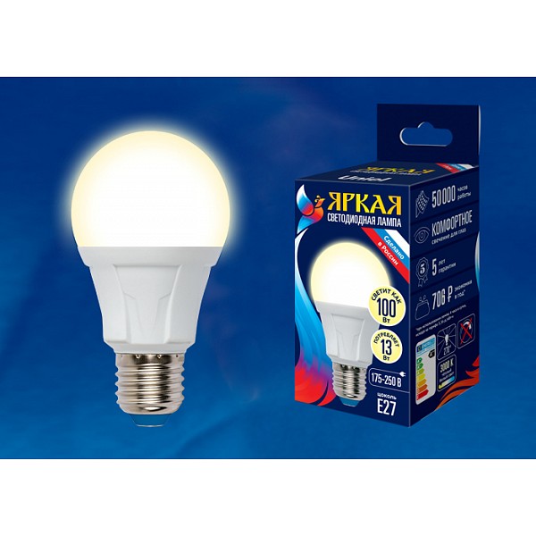 Лампа светодиодная Яркая E27 175-250В 13Вт 3000K LED-A60 13W/3000K/E27/FR PLP01WH картон, Яркая E27 175-250В 13Вт 3000K LED-A60 13W/3000K/E27/FR PLP01WH картон
Лампа светодиодная Яркая E27 175-250В 13Вт 3000K LED-A60 13W/3000K/E27/FR PLP01WH картон, Яркая E27 175-250В 13Вт 3000K LED-A60 13W/3000K/E27/FR PLP01WH картон