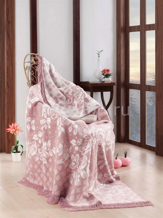Плед (200х220 см) Bella Arya Артикул - AR_8680943038982, Бренд - Arya (Турция), Серия - Bella, Размер - 200х220, Материал - хлопок 60%, акрил 30%, полиэстер 10%, Тип ткани - флис, Цвет - пудра, Тип отделки - бахрома, Тема отделки - цветы, Дополнительное описание - Плед Arya Хлопок Bella представляет собой удачную комбинацию волокон хлопка, акрила и полиэстера. В этом изделии свойственные хлопку экологичность, гигроскопичность, воздухопроницаемость и гипоаллергенность успешно сочетаются с мягкостью и пушистостью акр