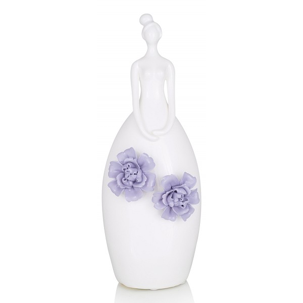 Статуэтка Home-Philosophy(41 см) Light Breeze 240317 Статуэтка Home-Philosophy(41 см) Light Breeze 240317Артикул - HP_240317,Бренд - Home-Philosophy (Россия),Страна производителя - Россия,Серия - Light Breeze,Время изготовления, дней - 1,Ширина, мм - 170,Высота, мм - 410,Выступ, мм - 150,Материал - керамика,Цвет - белый, сиреневый,Тип поверхности - матовый<br><br>Артикул: HP_240317<br>Бренд: Home-Philosophy (Россия)<br>Страна производителя: Россия<br>Серия: Light Breeze<br>Время изготовления, дней: 1<br>Ширина, мм: 170<br>Высота, мм: 410<br>Выступ, мм: 150<br>Материал: керамика<br>Цвет: белый, сиреневый<br>Тип поверхности: матовый
