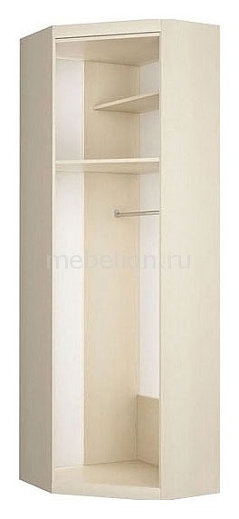 Шкаф платяной угловой Шейла СТЛ.600 дуб беленый Столлайн