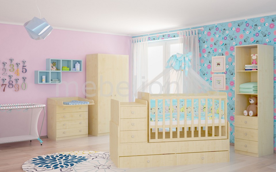 Гарнитур для детской Polini Simple