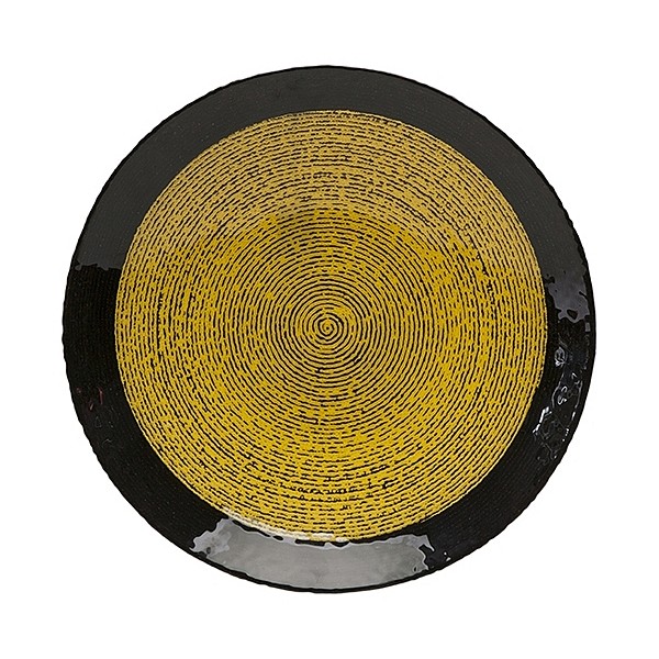 Блюдо декоративное Home-Philosophy(40 см) Black & Gold 83190 Блюдо декоративное Home-Philosophy(40 см) Black & Gold 83190Артикул - HP_83190,Бренд - Home-Philosophy (Россия),Страна производителя - Россия,Серия - Black & Gold,Время изготовления, дней - 1,Высота, мм - 50,Диаметр, мм - 400,Материал - стекло,Цвет - желтый, черный,Тип поверхности - глянцевый<br><br>Артикул: HP_83190<br>Бренд: Home-Philosophy (Россия)<br>Страна производителя: Россия<br>Серия: Black & Gold<br>Время изготовления, дней: 1<br>Высота, мм: 50<br>Диаметр, мм: 400<br>Материал: стекло<br>Цвет: желтый, черный<br>Тип поверхности: глянцевый