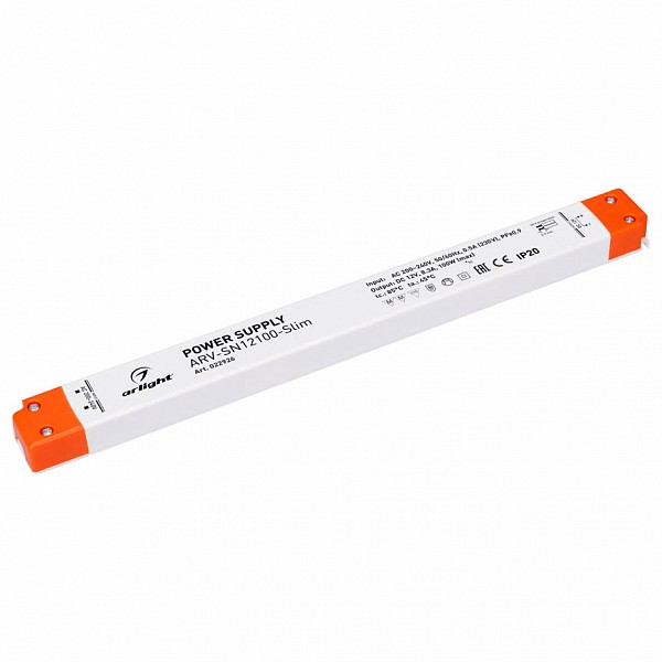 Блок питания 12В 100Вт ARV-SN12100-Slim (12V, 8.3A, 100W, PFC), 12В 100Вт ARV-SN12100-Slim (12V, 8.3A, 100W, PFC)
Блок питания 12В 100Вт ARV-SN12100-Slim (12V, 8.3A, 100W, PFC), 12В 100Вт ARV-SN12100-Slim (12V, 8.3A, 100W, PFC)