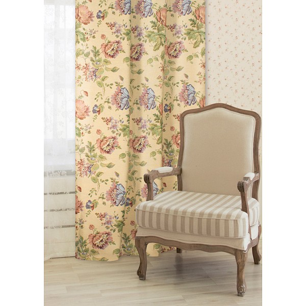 Портьера (100x260 см) 2 шт. Gloria, Бежевый;разноцветный, Портьера (100x260 см) 2 шт. Gloria 
Портьера (100x260 см) 2 шт. Gloria, Бежевый;разноцветный, Портьера (100x260 см) 2 шт. Gloria