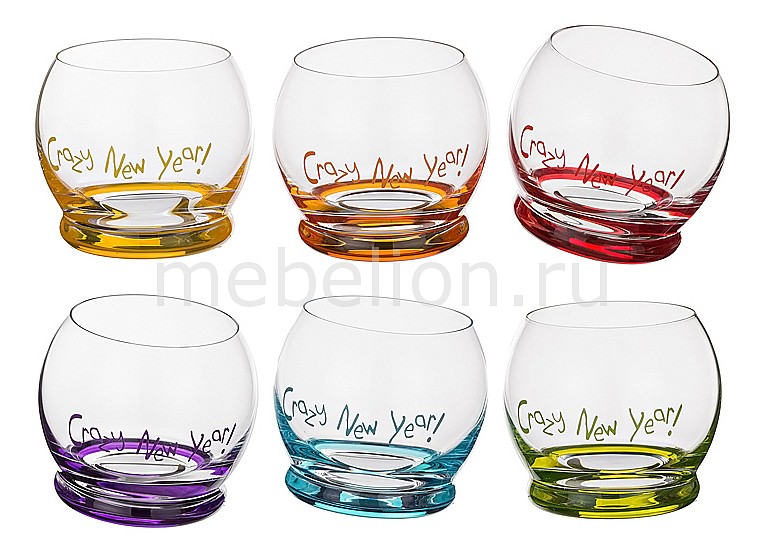 Набор из 6 стаканов Crazy New year 674-268 всего за 2122 рублей!