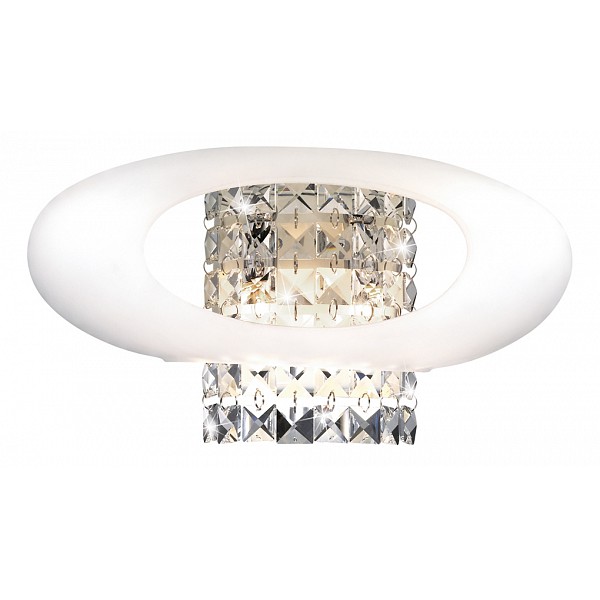 Накладной светильник Odeon LightLukka 2604/2W Накладной светильник Odeon LightLukka 2604/2WАртикул - OD_2604_2W,Бренд - Odeon Light (Италия),Серия - Lukka,Гарантия, месяцы - 24,Время изготовления, дней - 1,Рекомендуемые помещения - Гостиная, Кабинет, Прихожая, Спальня,Ширина, мм - 350,Высота, мм - 170,Выступ, мм - 145,Цвет плафонов и подвесок - белый, неокрашенный,Цвет арматуры - хром,Тип поверхности плафонов и подвесок - матовый,Тип поверхности арматуры - глянцевый,Материал плафонов и подвесок - стекло, хрусталь,Материал арматуры - металл,Лампы - галогеновая,цоколь G9; 220 В; 40 Вт,цвет: белый теплый, 2800-3200 K,Сопоставление с лампой накаливания - на 50 %,Тип колбы лампы - пальчиковая,Класс электробезопасности - I,Общая мощность, Вт - 80,Лампы в комплекте - галогеновые G9,Общее кол-во ламп - 2,Количество плафонов - 1,Возможность подключения диммера - можно,Степень пылевлагозащиты, IP - 20,Диапазон рабочих температур - комнатная температура,Дополнительные параметры - светильник предназначен для использования со скрытой проводкой<br><br>Артикул: OD_2604_2W<br>Бренд: Odeon Light (Италия)<br>Серия: Lukka<br>Гарантия, месяцы: 24<br>Время изготовления, дней: 1<br>Рекомендуемые помещения: Гостиная, Кабинет, Прихожая, Спальня<br>Ширина, мм: 350<br>Высота, мм: 170<br>Выступ, мм: 145<br>Цвет плафонов и подвесок: белый, неокрашенный<br>Цвет арматуры: хром<br>Тип поверхности плафонов и подвесок: матовый<br>Тип поверхности арматуры: глянцевый<br>Материал плафонов и подвесок: стекло, хрусталь<br>Материал арматуры: металл<br>Лампы: галогеновая,цоколь G9; 220 В; 40 Вт,цвет: белый теплый, 2800-3200 K<br>Сопоставление с лампой накаливания: на 50 %<br>Тип колбы лампы: пальчиковая<br>Класс электробезопасности: I<br>Общая мощность, Вт: 80<br>Лампы в комплекте: галогеновые G9<br>Общее кол-во ламп: 2<br>Количество плафонов: 1<br>Возможность подключения диммера: можно<br>Степень пылевлагозащиты, IP: 20<br>Диапазон рабочих температур: комнатная температура<br>Дополнительные параметры: светильник предназначен для использования со скрытой проводкой