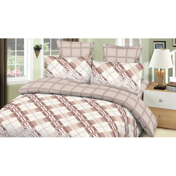 Комплект евростандарт BZ George, BZ George, Бежевый 
Комплект евростандарт BZ George, BZ George, Бежевый