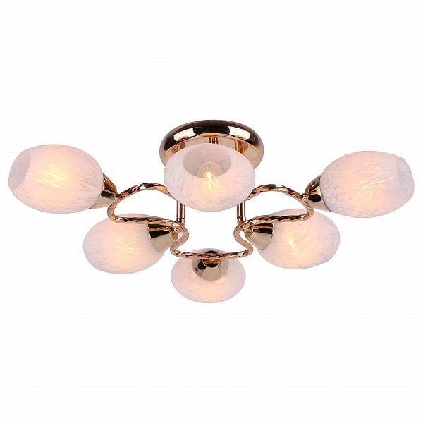 Потолочная люстра Arte LampCosetta A6211PL-6GO Потолочная люстра Arte LampCosetta A6211PL-6GOАртикул - AR_A6211PL-6GO,Бренд - Arte Lamp (Италия),Серия - Cosetta,Гарантия, месяцы - 24,Время изготовления, дней - 1,Рекомендуемые помещения - Гостиная, Кабинет, Спальня,Высота, мм - 150,Диаметр, мм - 580,Цвет плафонов и подвесок - белый,Цвет арматуры - золото,Тип поверхности плафонов и подвесок - матовый,Тип поверхности арматуры - глянцевый,Материал плафонов и подвесок - стекло,Материал арматуры - металл,Лампы - компактная люминесцентная (КЛЛ) ИЛИнакаливания ИЛИсветодиодная (LED),цоколь E14; 220 В; 60 Вт,,Класс электробезопасности - I,Общая мощность, Вт - 360,Лампы в комплекте - отсутствуют,Общее кол-во ламп - 6,Количество плафонов - 6,Возможность подключения диммера - можно, если установить лампу накаливания,Степень пылевлагозащиты, IP - 20,Диапазон рабочих температур - комнатная температура<br><br>Артикул: AR_A6211PL-6GO<br>Бренд: Arte Lamp (Италия)<br>Серия: Cosetta<br>Гарантия, месяцы: 24<br>Время изготовления, дней: 1<br>Рекомендуемые помещения: Гостиная, Кабинет, Спальня<br>Высота, мм: 150<br>Диаметр, мм: 580<br>Цвет плафонов и подвесок: белый<br>Цвет арматуры: золото<br>Тип поверхности плафонов и подвесок: матовый<br>Тип поверхности арматуры: глянцевый<br>Материал плафонов и подвесок: стекло<br>Материал арматуры: металл<br>Лампы: компактная люминесцентная (КЛЛ) ИЛИ<br>накаливания ИЛИ<br>светодиодная (LED),цоколь E14; 220 В; 60 Вт,<br>Класс электробезопасности: I<br>Общая мощность, Вт: 360<br>Лампы в комплекте: отсутствуют<br>Общее кол-во ламп: 6<br>Количество плафонов: 6<br>Возможность подключения диммера: можно, если установить лампу накаливания<br>Степень пылевлагозащиты, IP: 20<br>Диапазон рабочих температур: комнатная температура