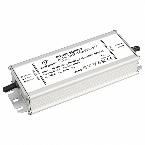 Блок питания 24В 96Вт ARPV-UH24100-PFC-55C (24V, 4.2A, 100W), 24В 96Вт ARPV-UH24100-PFC-55C (24V, 4.2A, 100W)
Блок питания 24В 96Вт ARPV-UH24100-PFC-55C (24V, 4.2A, 100W), 24В 96Вт ARPV-UH24100-PFC-55C (24V, 4.2A, 100W)