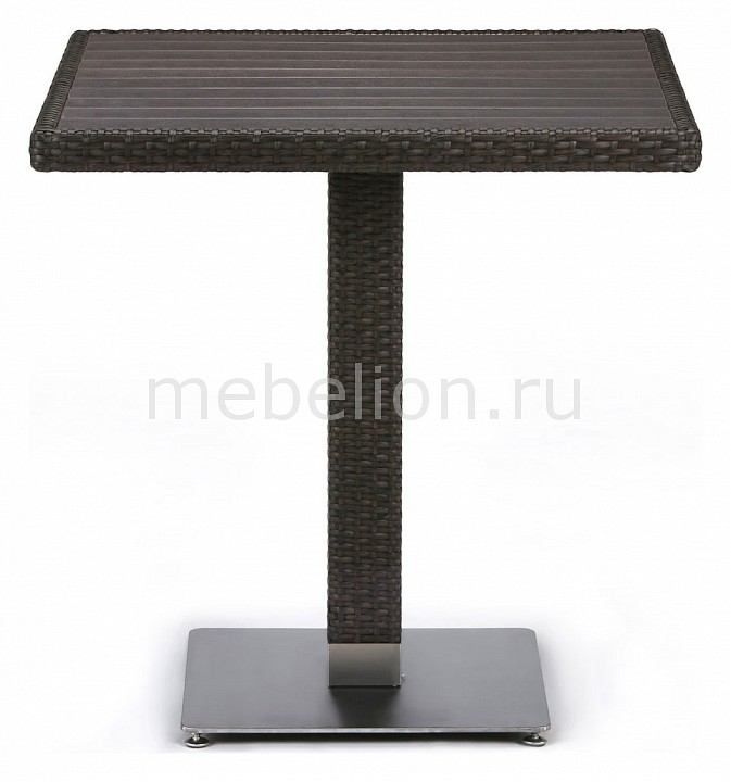 все цены на Стол обеденный Afina T607D-W53-70x70 Brown онлайн