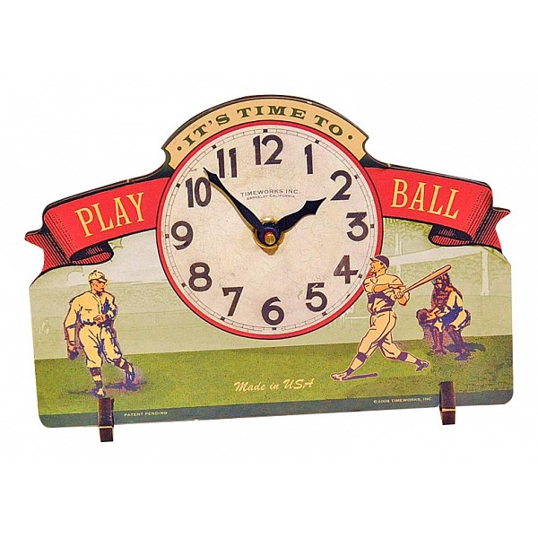 Настольные часы (12x19 см) Baseball POTBPB, Разноцветный, (12x19 см) Baseball POTBPB
Настольные часы (12x19 см) Baseball POTBPB, Разноцветный, (12x19 см) Baseball POTBPB