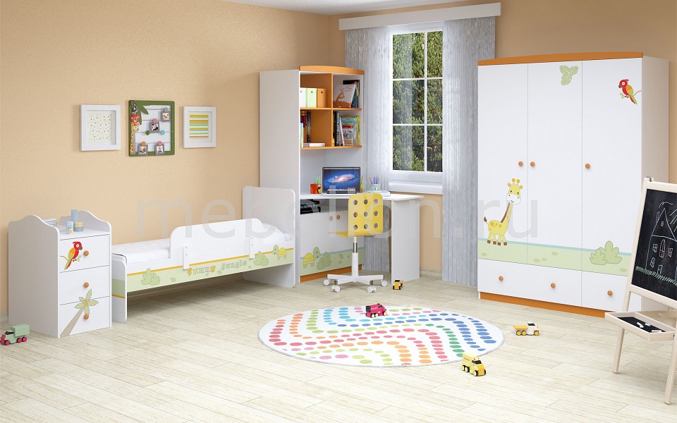 Гарнитур для детской Polini Basic Джунгли