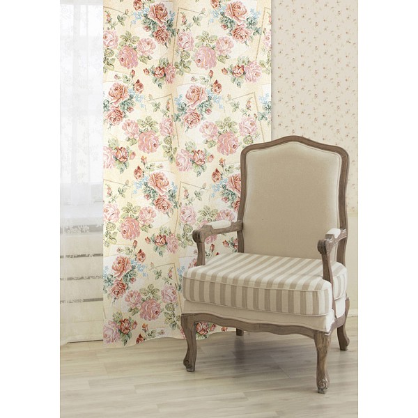 Портьера (160x250 см) 2 шт. Rose delicate, Бежевый;розовый, (160x250 см) 2 шт. Rose delicate
Портьера (160x250 см) 2 шт. Rose delicate, Бежевый;розовый, (160x250 см) 2 шт. Rose delicate