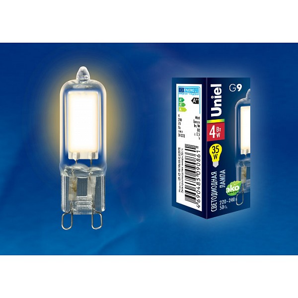 Лампа светодиодная LED-JCD G9 220-240В 4Вт 3000K LED-JCD-4W/WW/G9/CL GLZ01TR картон, LED-JCD G9 220-240В 4Вт 3000K LED-JCD-4W/WW/G9/CL GLZ01TR картон
Лампа светодиодная LED-JCD G9 220-240В 4Вт 3000K LED-JCD-4W/WW/G9/CL GLZ01TR картон, LED-JCD G9 220-240В 4Вт 3000K LED-JCD-4W/WW/G9/CL GLZ01TR картон