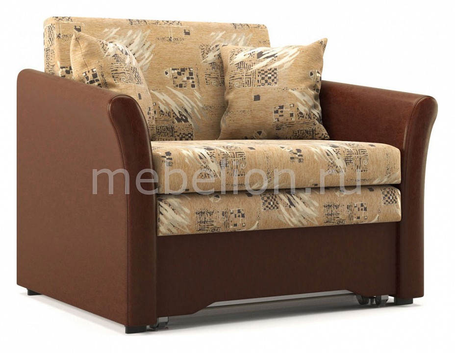 Кресло-кровать Столлайн Аллегро В12 Smash beige/Matrix cofe 316