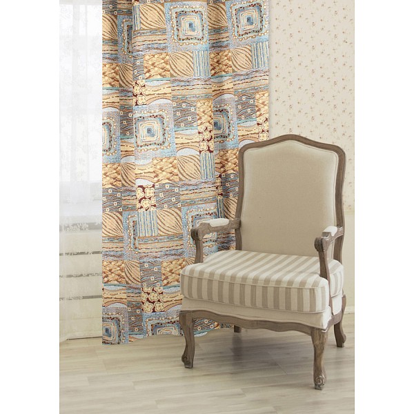 Портьера (120x300 см) 2 шт. Patchwork, Голубой;коричневый, (120x300 см) 2 шт. Patchwork
Портьера (120x300 см) 2 шт. Patchwork, Голубой;коричневый, (120x300 см) 2 шт. Patchwork