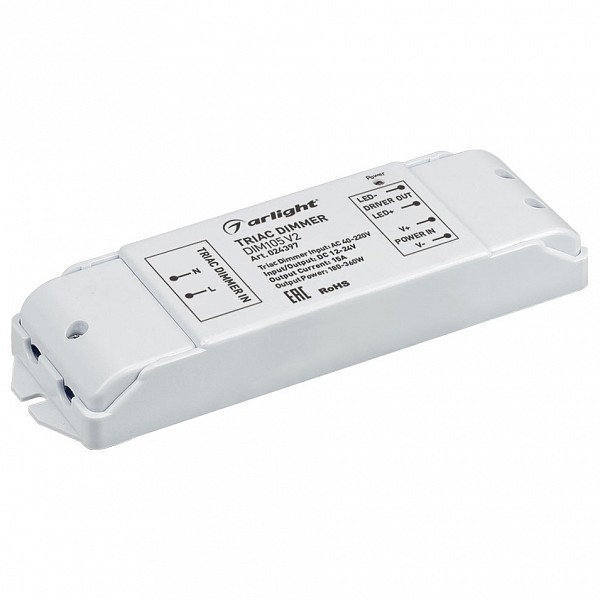 Контроллер-диммер DIM105-2 (12-24V, 15A, TRIAC 220V), DIM105-2 (12-24V, 15A, TRIAC 220V)
Контроллер-диммер DIM105-2 (12-24V, 15A, TRIAC 220V), DIM105-2 (12-24V, 15A, TRIAC 220V)