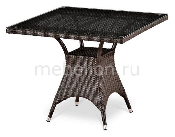 все цены на Стол обеденный Afina T220BBT-W52-90x90 Brown онлайн