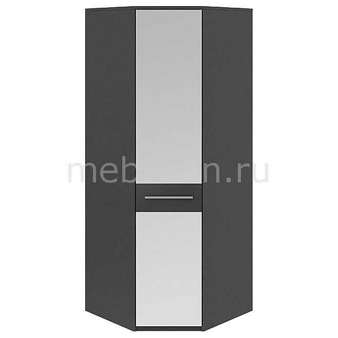 Шкаф платяной угловой Сити СМ-194.07.007 тексит/каттхилт