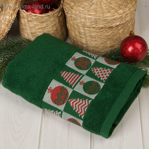 Полотенце для лица (50x90 см) Новогодние игрушки, Зеленый, (50x90 см) Новогодние игрушки
Полотенце для лица (50x90 см) Новогодние игрушки, Зеленый, (50x90 см) Новогодние игрушки