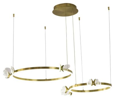 Подвесная люстра MARIPOSA SPD400+600 POLISHED GOLD (Испания)
