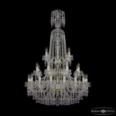 Хрустальная люстра 1410 BI_1410_16_8_4_300_XL-130_3d_G_V7010