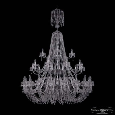 Подвесная люстра 1410/20+10+5/530/XL-200/3d Ni V0300 (Чехия)