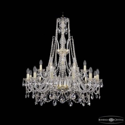 Подвесная люстра 1411/12+6/300/XL-96 G