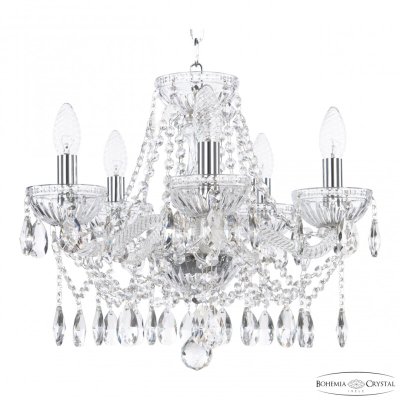 Подвесная люстра 5413 5413/5/141 Ni Clear/M-1G