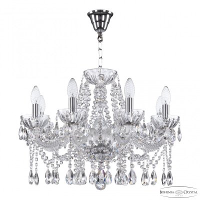 Подвесная люстра 5413 5413/8/200 Ni Clear/M-1H