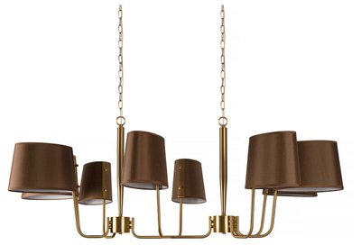 Подвесная люстра Loft it Hilton 10527/8 Brass (Испания)