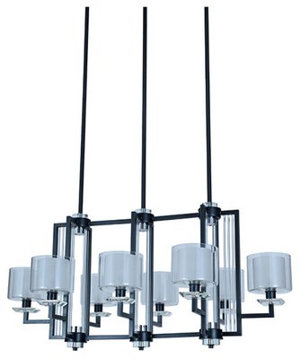 Подвесная люстра АЛЕКСАНДРА 4408/S black+gold (США)