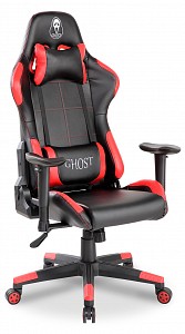 Игровое кресло GX-03-02, красный, черный, PU-кожа