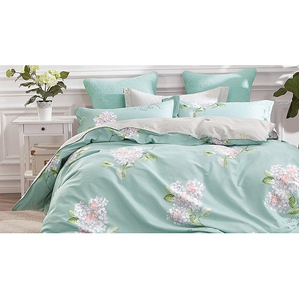 

Комплект полутораспальный Satin de' Luxe, Satin de' Luxe, Бежевый;мятный