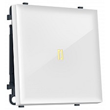Выключатель одноклавишный с подсветкой без рамки MS MS102010