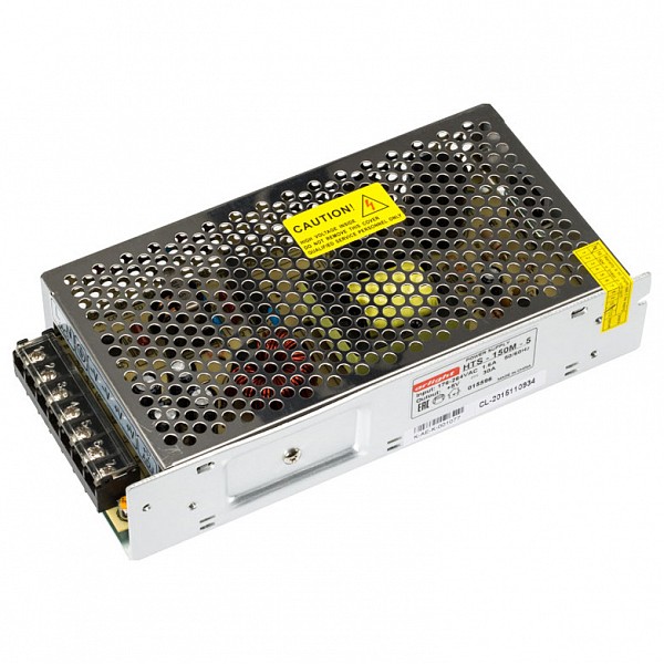 

Блок питания 5В 150Вт HTS-150M-5 (5V, 30A, 150W), 5В 150Вт HTS-150M-5 (5V, 30A, 150W)