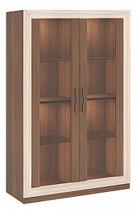 Шкаф 2-х дверный Нобиле (карамель, шамони) 