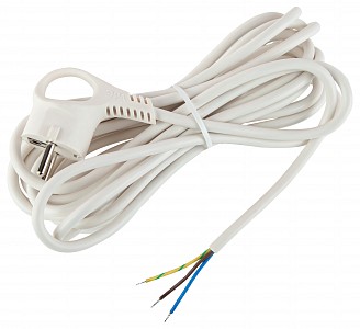 Сетевой провод  UX-3x0,75-5m -W