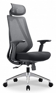 Кресло офисное CH580, черный, акрил сетчатый, полиэстер