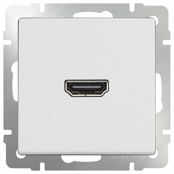 

Розетка HDMI без рамки Белый WL01-60-11, Белый WL01-60-11