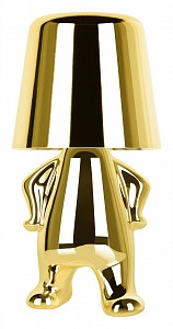 Настольная лампа декоративная Brothers 10233/C Gold