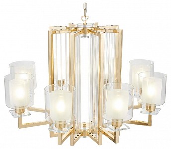 Подвесная люстра LUMINA DECO Manhattan LDP 8012-8 F.GD (Польша)