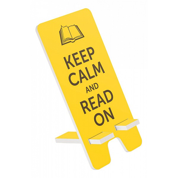 

Подставка для телефона (9x19 см) Keep calm SVE-101-024, Желтый, (9x19 см) Keep calm SVE-101-024