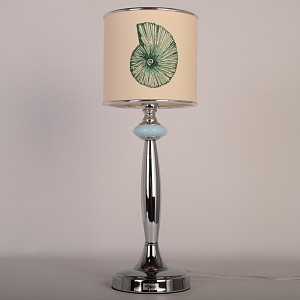 Настольная лампа декоративная TL.7737-1BL TL.7737-1BL (зеленая ракушка) настольная лампа 1л