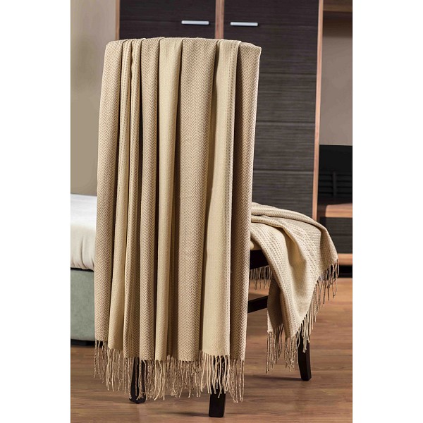 

Плед (140х180 см) Bamboo, Бежевый, (140х180 см) Bamboo