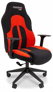 Игровое кресло , красный, черный, текстиль