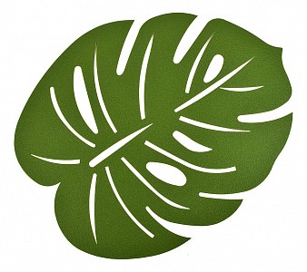 Салфетка сервировочная (41x33 см) Зеленый Лист 9903296