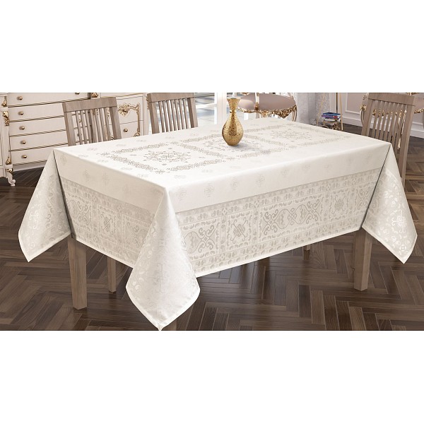

Скатерть (160х220 см) Misty, Кремовый, (160х220 см) Misty