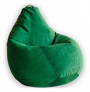 Кресло-мешок Зеленый Микровельвет XL