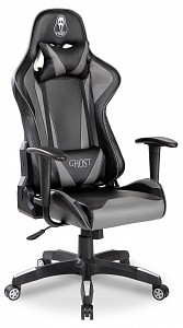 Геймерское кресло GX-01-04, серый, черный, PU-кожа